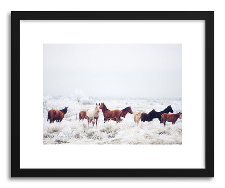Fine art print Winter Horseland by artist Kevin Russ