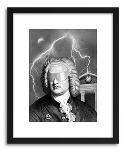 Fine art print Bach To The Future by artist Florent Bodart