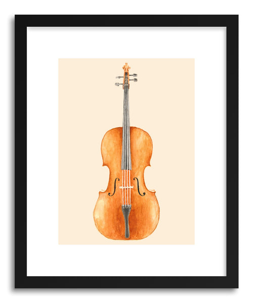 Fine art print Cello by artist Florent Bodart
