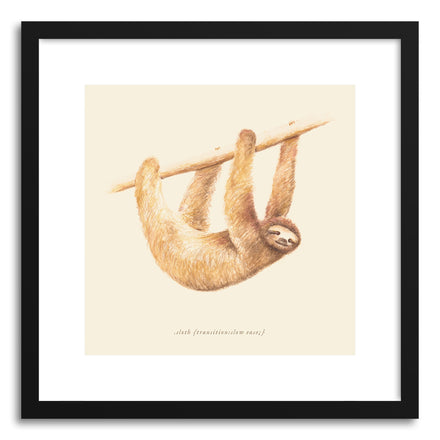 Fine art print CSS Animals Sloth by artist Florent Bodart