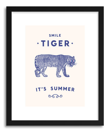 Fine art print Smile Tiger Main by artist Florent Bodart