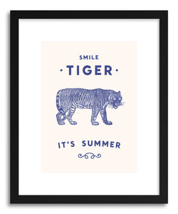 hide - Art print Smile Tiger Main by artist Florent Bodart on fine art paper