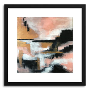 hide - Art print Trust Your Mind by artist Cory McBee in natural wood frame