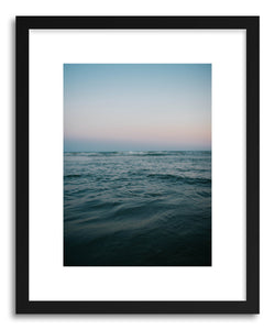 hide - Art print Oceanwells by artist Tina Crespo in white frame