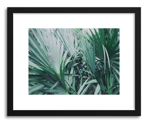 hide - Art print Paradise No.1 by artist Tina Crespo in natural wood frame