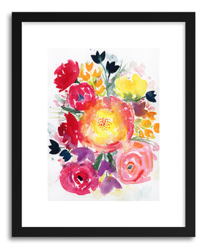 Fine art print Red Bouquet by artist Lindsay Megahed