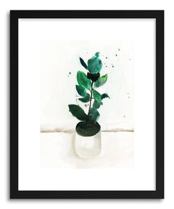 hide - Art print Fig by artist Lindsay Megahed in white frame