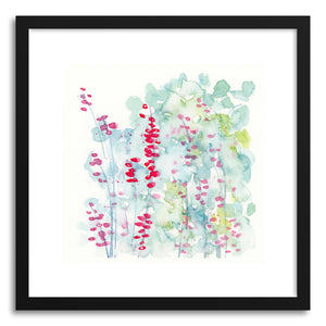 hide - Art print Winter Berries by artist Lindsay Megahed in white frame