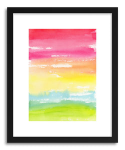 Fine art print Rainbow Land by artist Lindsay Megahed