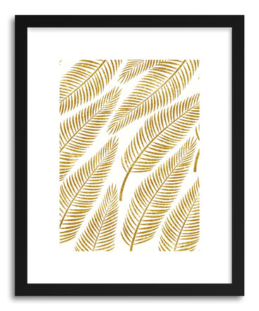 Fine art print Golden Palm by artist Uma Gokhale