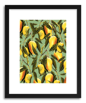 Fine art print Mango Season Green by artist Uma Gokhale