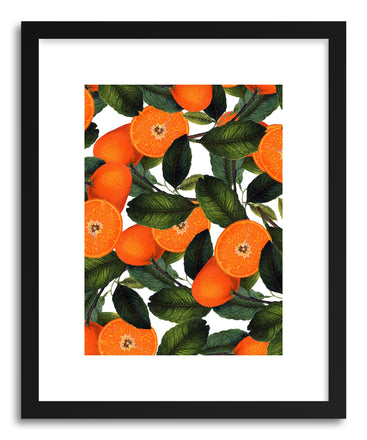 Fine art print Orange Pattern by artist Uma Gokhale