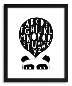 Fine art print Pandalphabet by artist Kerry Layton