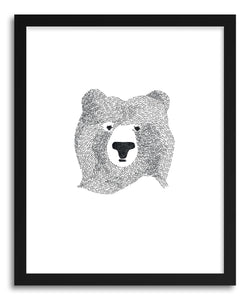 Fine art print Bear Of Few Words by artist Kerry Layton