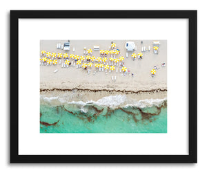 Fine art print Yellow Umbrellas I by artist Claudia Masco