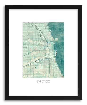 Art print Chicago by artist Hubert Roguski