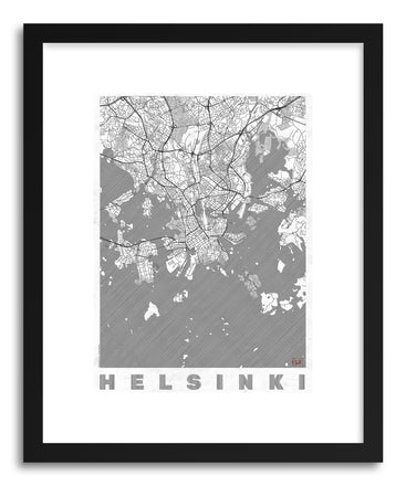 Art print LIFI Helsinki by artist Hubert Roguski