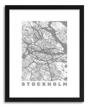 Art print LISW Stockholm by artist Hubert Roguski