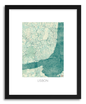Art print Lisbon by artist Hubert Roguski