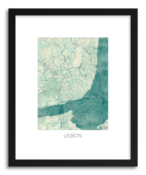Art print Lisbon by artist Hubert Roguski