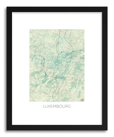 Art print Luxembourg by artist Hubert Roguski