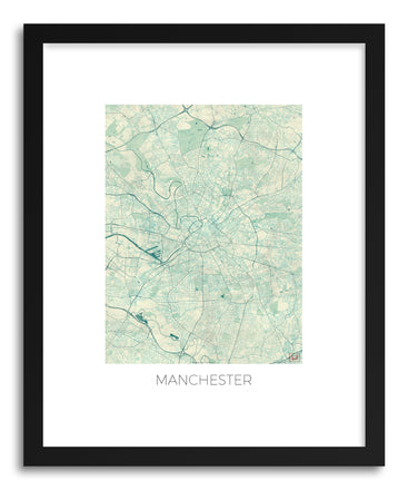 Art print Manchester by artist Hubert Roguski