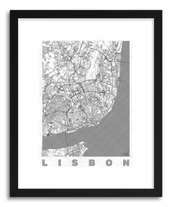 Art print PO Lisbon by artist Hubert Roguski