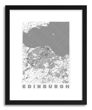 Art print UK Edinburgh by artist Hubert Roguski
