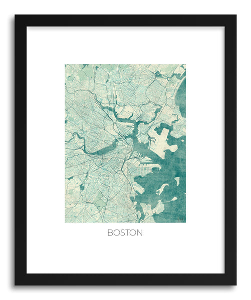 Art print Boston by artist Hubert Roguski