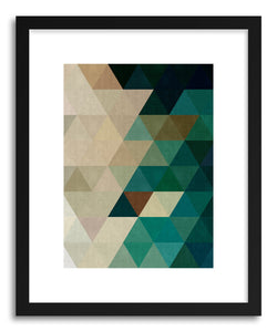 Art print Geometric and triangles by artist Vitor Costa