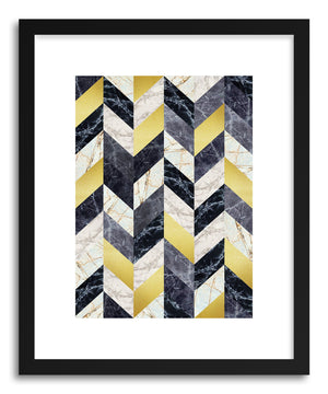Art print Marble and Gold by artist Vitor Costa
