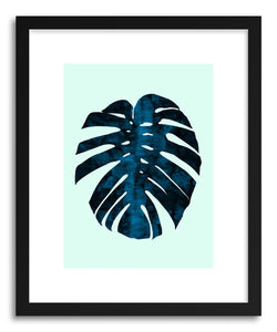 Art print Watercolor Tropical Leaf by artist Vitor Costa