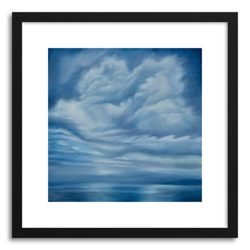 Art print Into the Blue by artist Kelly Money