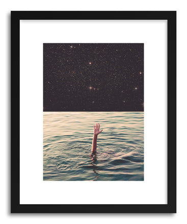 Art print Drowned in Space by artist Fran Rodriguez