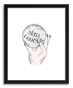 hide - Art Print Stay Curious by artist Barlena Hollaus on fine art paper