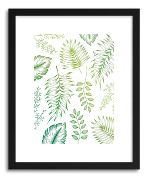 Fine art print Tropical Leaves by artist Barlena Hollaus