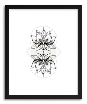 Fine art print Lotus Flower by artist Barlena Hollaus