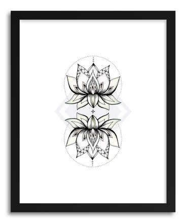 Fine art print Lotus Flower by artist Barlena Hollaus