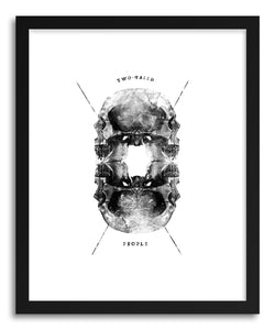 Fine art print Two Faced People by artist Rui Faria