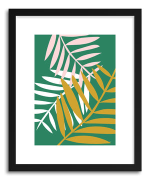 Fine art print Palm Leaves by artist Linda Gobeta