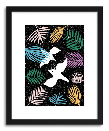 Fine art print Birds of Paradise by artist Linda Gobeta