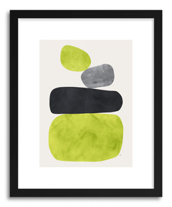 hide - Art Print Balance IV by artist Tracie Andrews in white frame