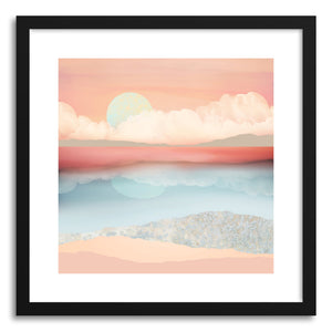 Art print Mint Moon Beach by artist Spacefrog Designs