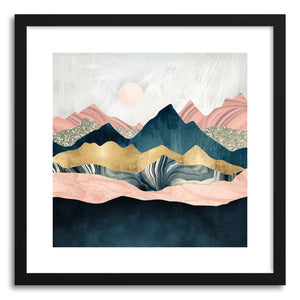Art print Plush Peaks by artist Spacefrog Designs