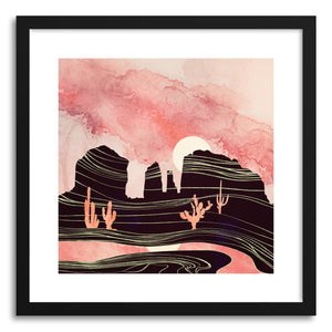 Art print Rose Desert by artist Spacefrog Designs