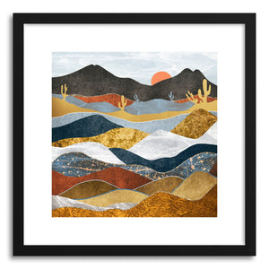 Art print Desert Cold by artist Spacefrog Designs