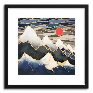 Art print Glacial Mountains by artist Spacefrog Designs