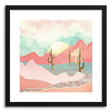 Art print Desert Mountains by artist Spacefrog Designs