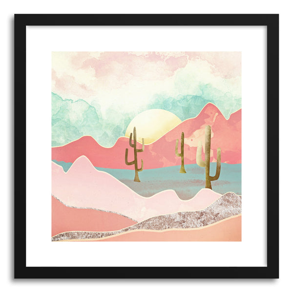 Art print Desert Mountains by artist Spacefrog Designs