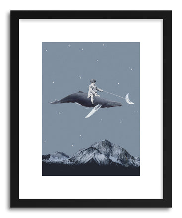 Art print Aim For The Moon by artist Maarten Leon
